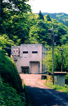 小矢部川第一発電所の外観写真