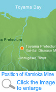 Position of Kamioka Mine