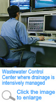 Drainage Management Center where drainage is intensively managed