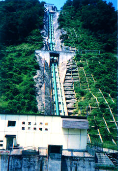 上市川第三発電所の外観写真