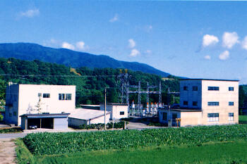 小矢部川第二発電所の外観写真