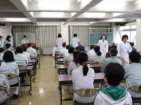 実験動物慰霊祭の様子