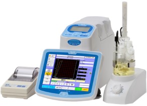 カールフイッシャー水分計の写真