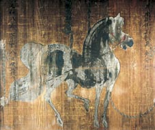 安居寺の絵馬（右）