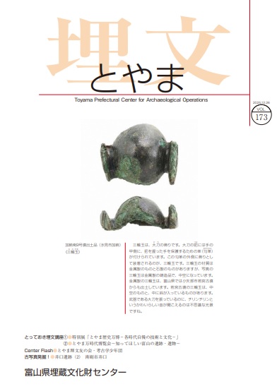 埋文とやま173表紙