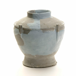 須恵器　新羅土器　波状文壺　箱付(四方桟)　　　　　　d6133 須恵器 新羅土器 波状文壺 箱付(四方桟) d6133 Yahoo