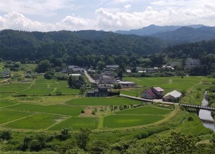 中山間風景