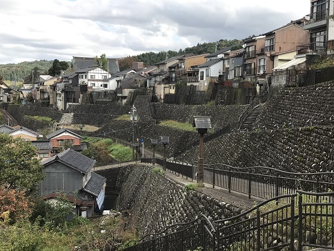 石垣の町並み