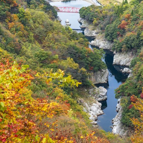 神通峡（秋）