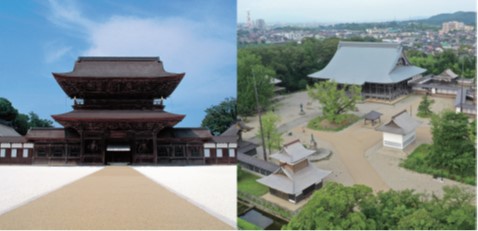 瑞龍寺、勝興寺