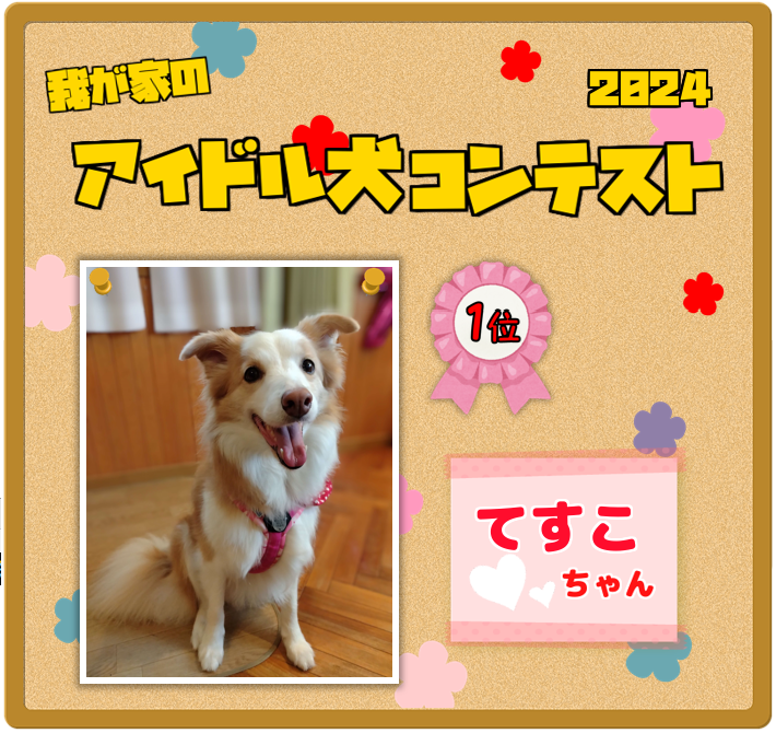 我が家のアイドル犬コンテスト結果発表のご案内2024