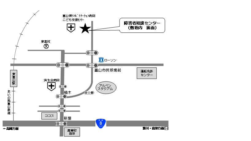 R2周辺地図