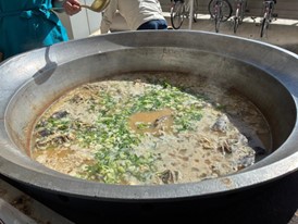 R7朝日町たら汁給食