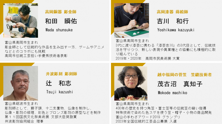 実演者紹介