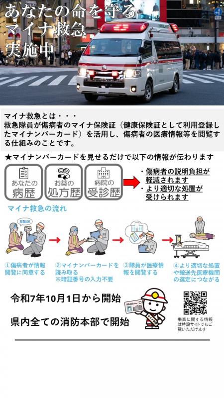 マイナ救急について