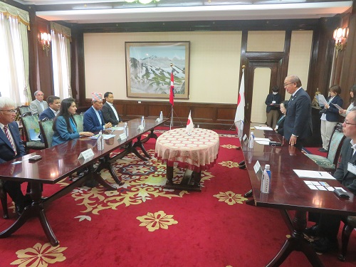 ネパール大使表敬1