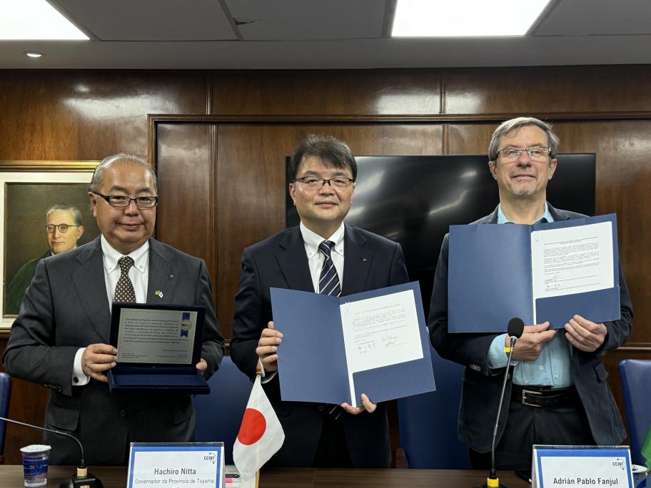 サンパウロ大学代表記念撮影