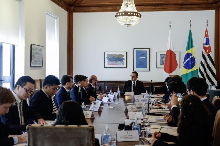 サンパウロ州政府会談全体様子