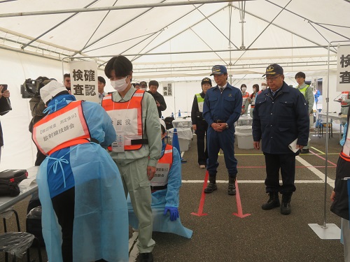 原子力防災訓練