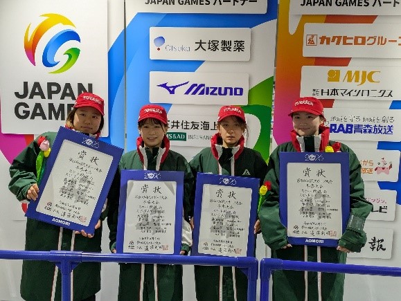 スピードスケート成年女子入賞