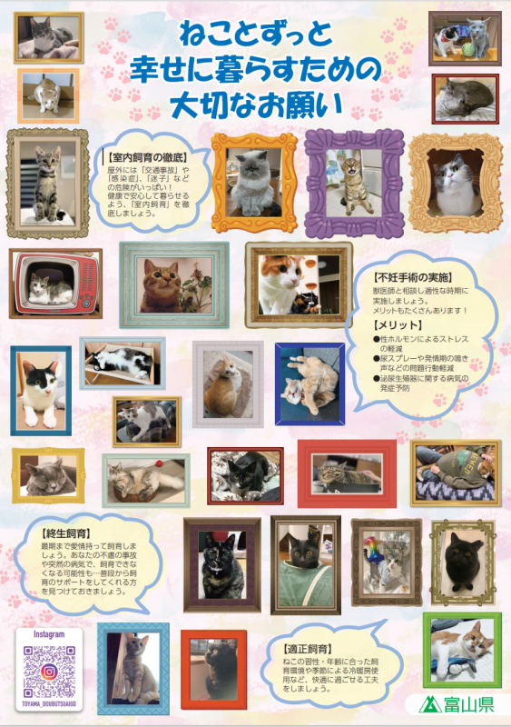 令和8年度ねこの適正飼育ポスター