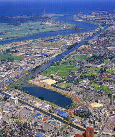 昭和58年頃の富岩運河