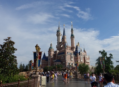 ディズニーランドお城