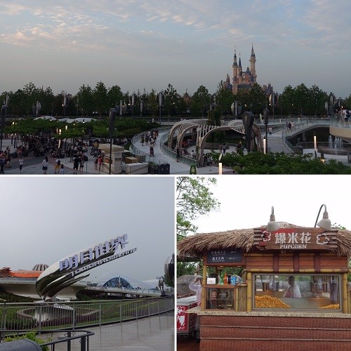 ディズニーランド内部