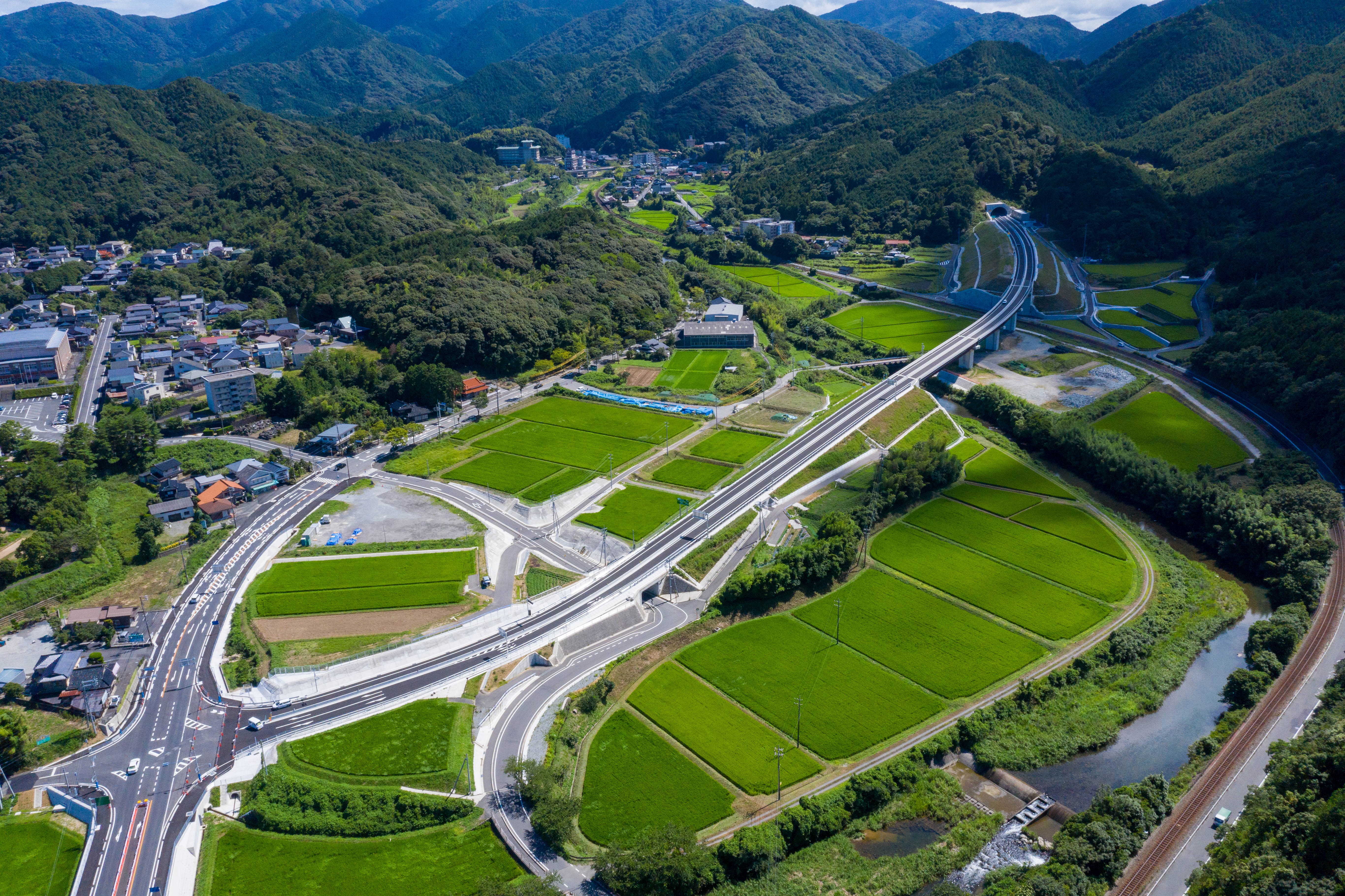 山口県（深川川橋下部～長門インターチェンジ付近）